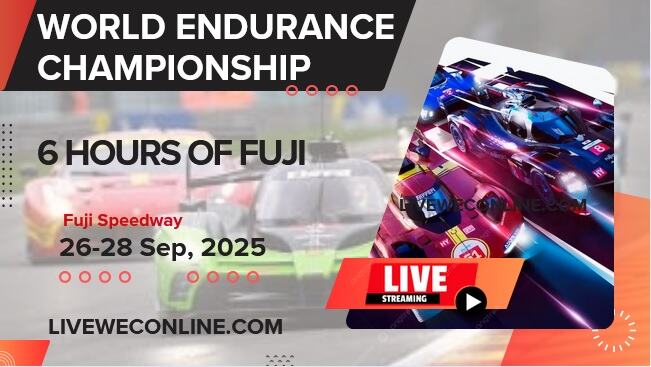 How to Watch 6 Hours Of Fuji WEC Live Stream