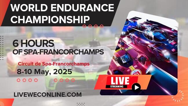 How to watch 6 Hours of Spa Francorchamps WEC Live Stream